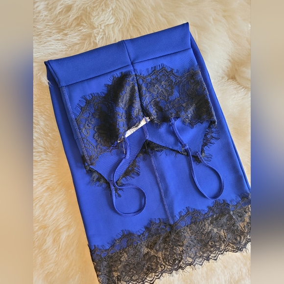 BNWT ASOS lace trim bodycon - Picture 4 of 4